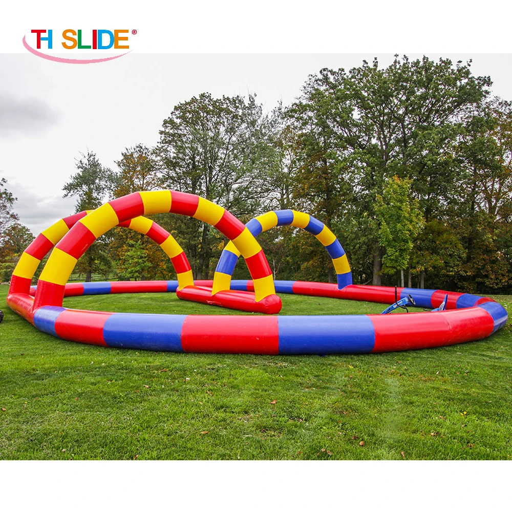 Ultimate Inflatable Racing Experience Inflatable Zorb Ball Racing Track ...