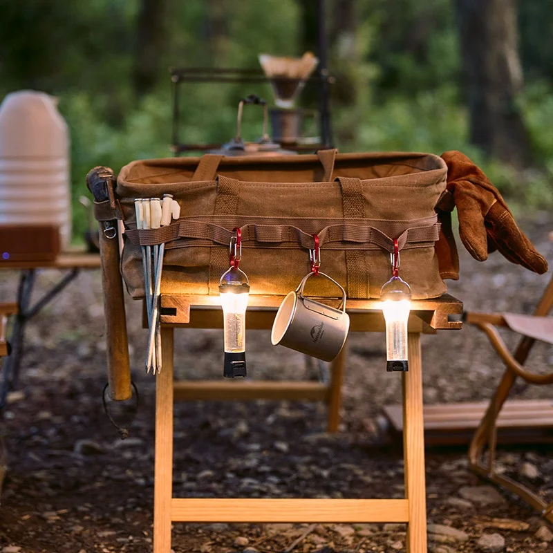 Naturehike bolsa organizadora para acampamento ao ar livre, bolsa de transporte para mesa, bolsa para armazenamento de artigos diversos