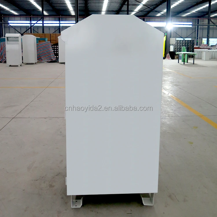 Wholesale Donation Bin Clothing Recycle Bins Customized Outdoor Street