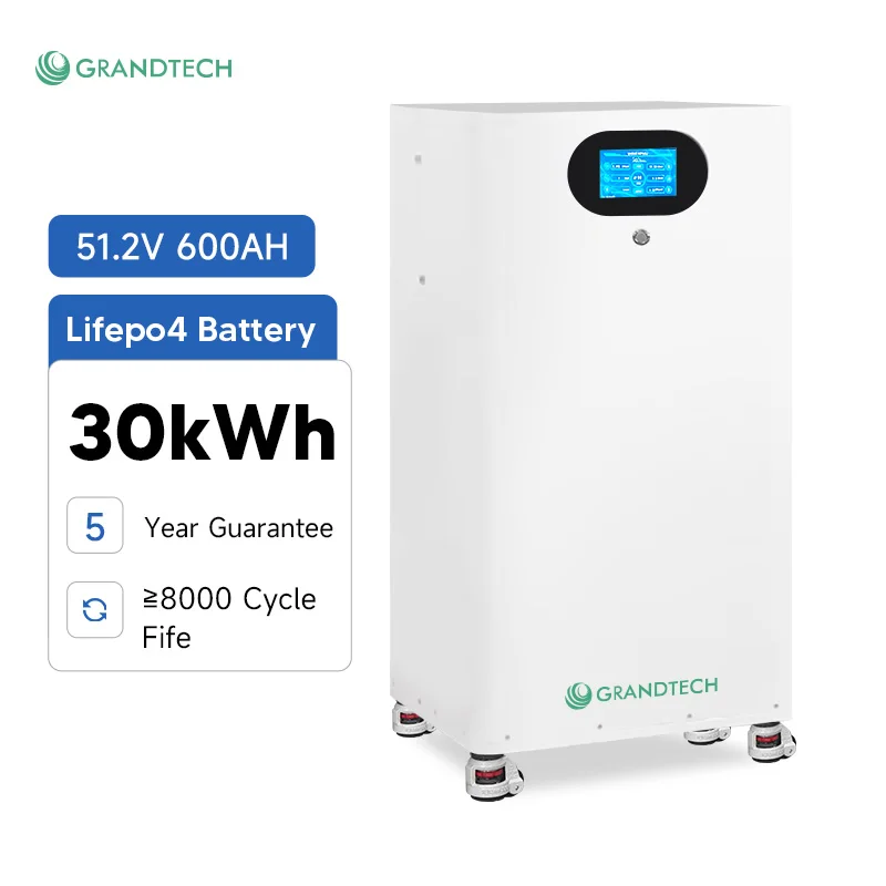 51.2V 400AH 20KWH 30kwh 48V Lifepo4 Energy Storage Solar Battery Pack Bluetooth Home Solar Energy System BMS Protection