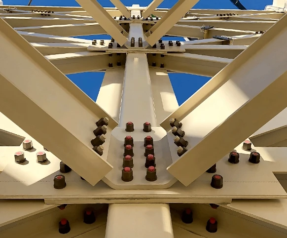 product corrosion resistence glass fiber h beam high strength frp pultrusion profiles pultruded i beam-3