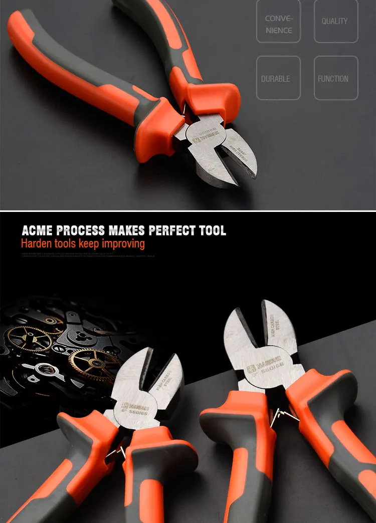Professional Germany Type Multi Tool Durable Diagonal Cutting Pliers