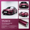 9019-TPU ซอฟต์เพลตติ้ง สีแดงพุทรา