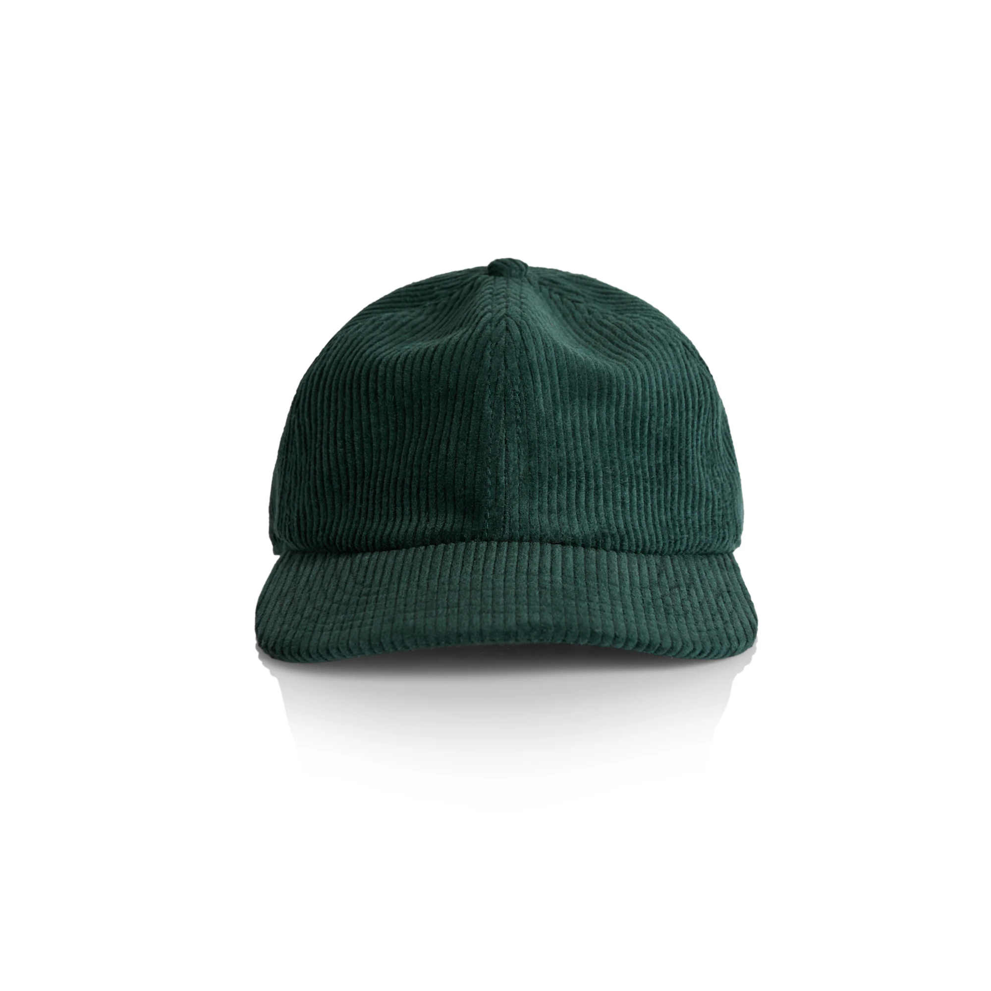Blank corduroy hat custom design dark army green 6 panel cord baseball cap high quality custom logo