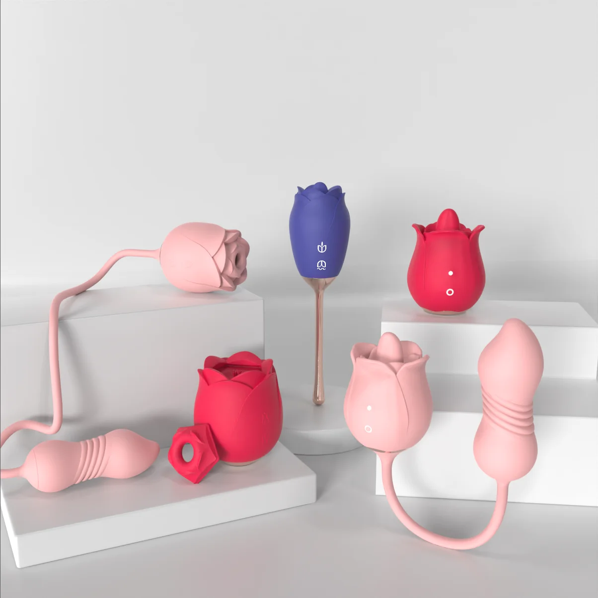 S-HANDE Valentine's Day 2025 Clitoris Sucking Rose Vibrator: 9 Modes,  Waterproof, USB Rechargeable - Ideal Gifts for Women