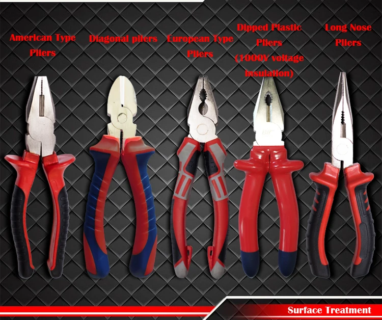 Multifunctional Hand Tools Cutting Pliers Set Combination & Long Nose & Diagonal Pliers Buy