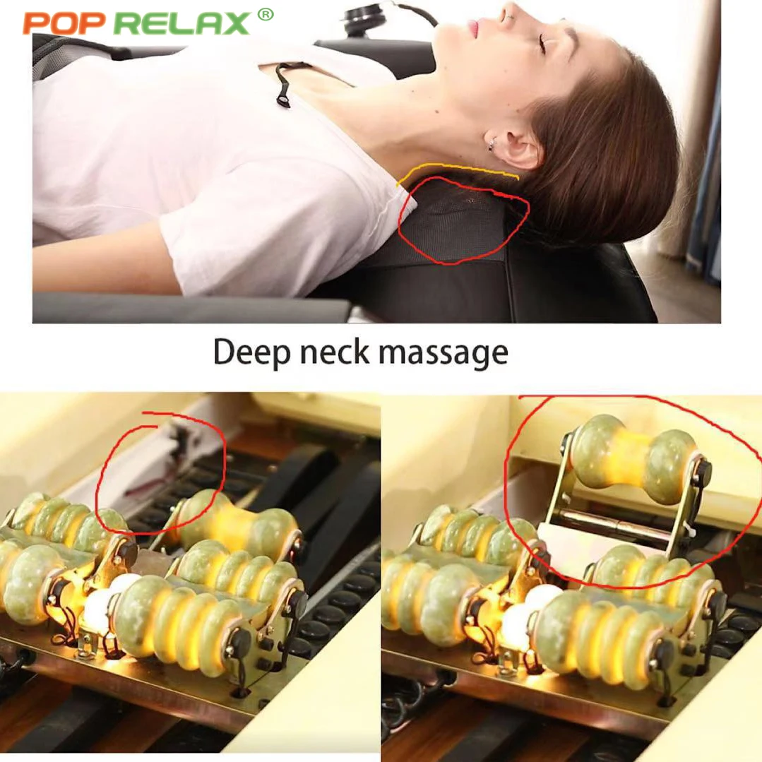 POP RELAX韓国製ヒーラックスマスターV4ボディ指圧熱赤外線加熱