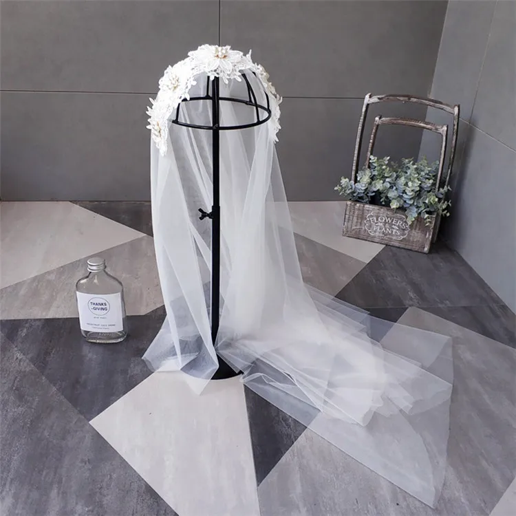 3d Flower Bridal Long Veil Flower Long Head Hair Decoration Wedding Yarn Hair Accessories Wedding Veils Bridal Lace Buy Bridal Long Veil Wedding Veils Bridal Lace 3d Flower Bridal Veil Product On Alibaba Com
