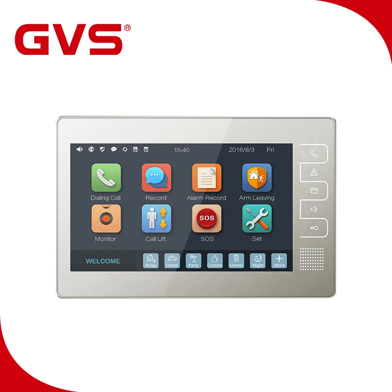 Security IP Intercom Camera Video Door Phone for Apartment Building With GVS App Doorbell Support KNX Control