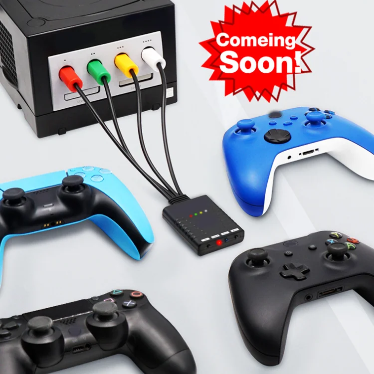 4 in 1 Controller Adapter Converter for Nintendo for GameCube for NGC ...