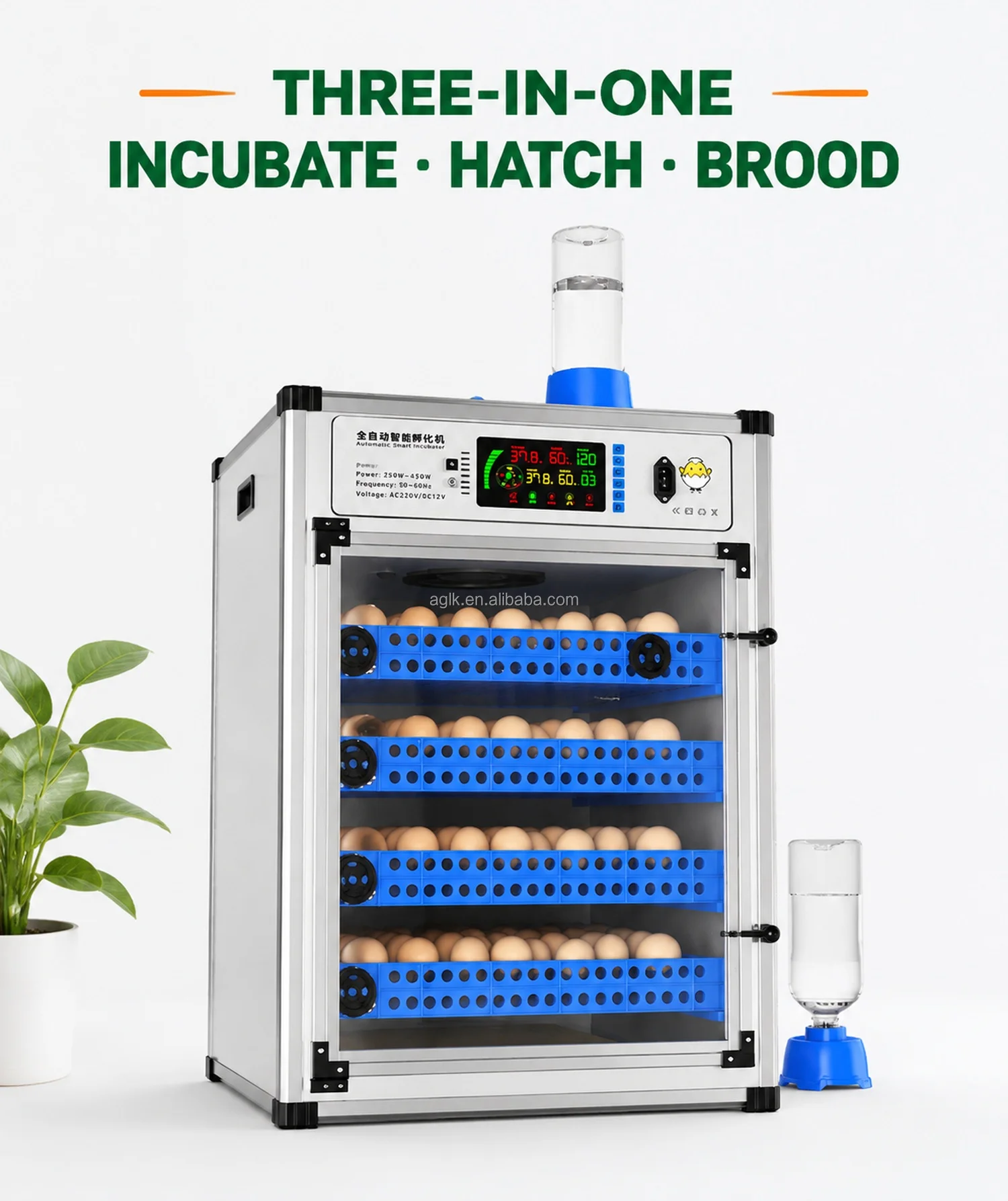 Goose & Ostrich Egg Incubator 70–420