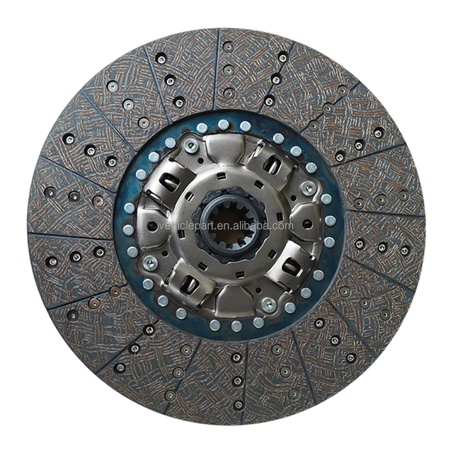 High Performance Heavy Duty Truck Clutch Plate Disc Steel Vehicle Parts Accessories for Valeo for Sachs Eaton Truck Clutch Disc
