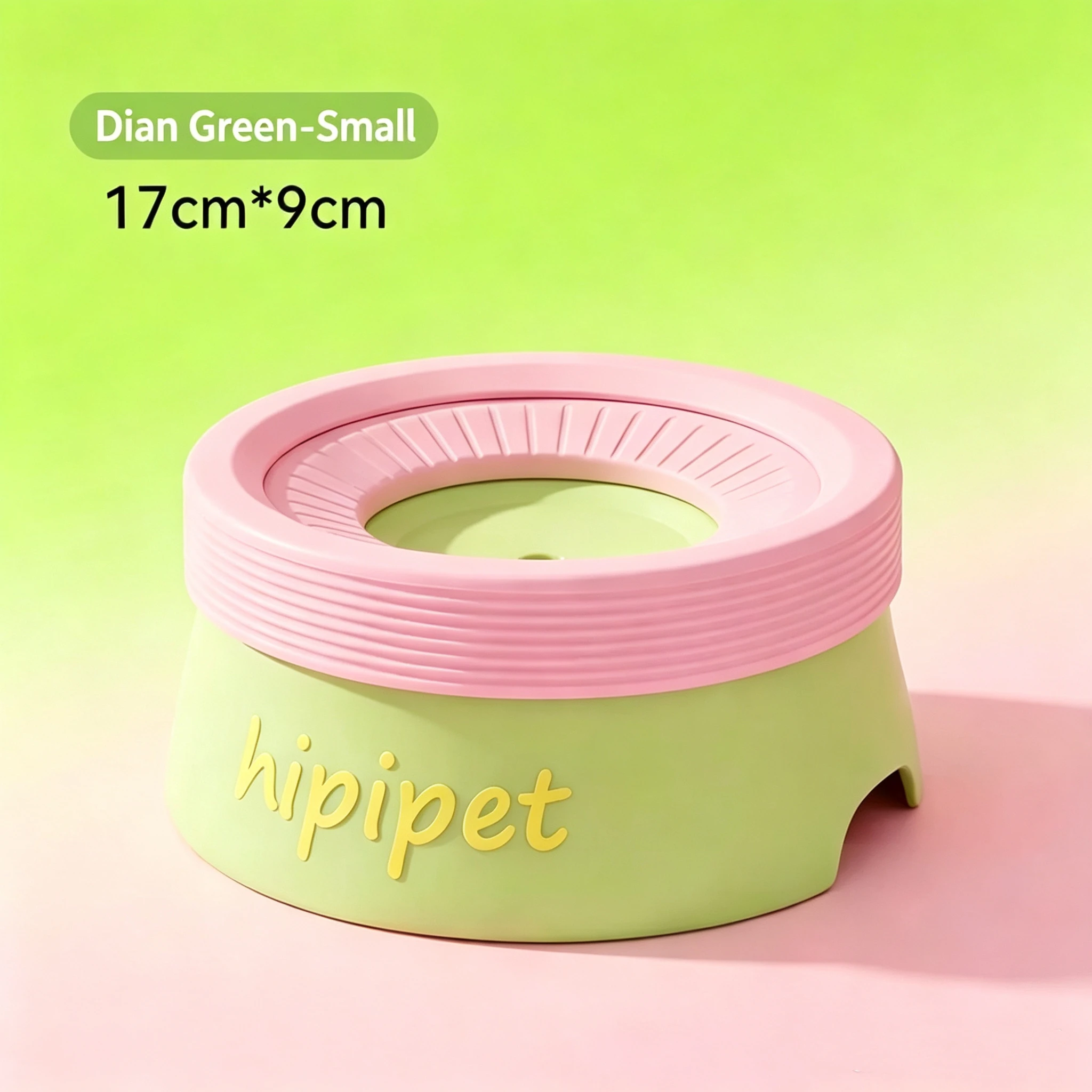 2026 New PP Material Dog Bowl No-Moisture Floating Tip-Proof Pet Dog Water Feeder