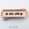 1 Pair - LC 09 - Clear Glue