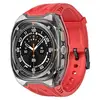 Transparent black frame + red