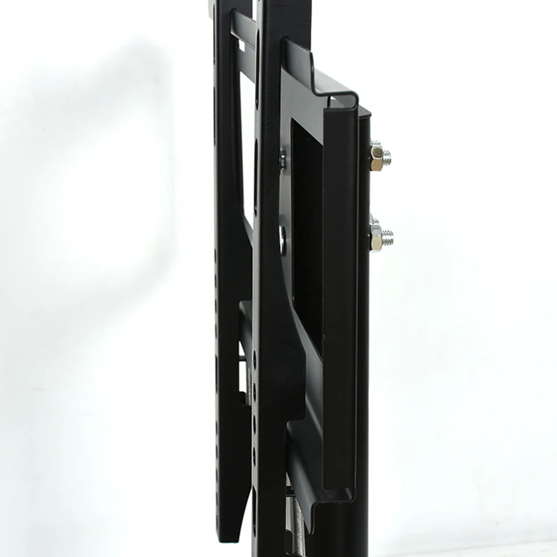 Universal Table Top Tv Stand With Height Adjustable & Tempered Glass