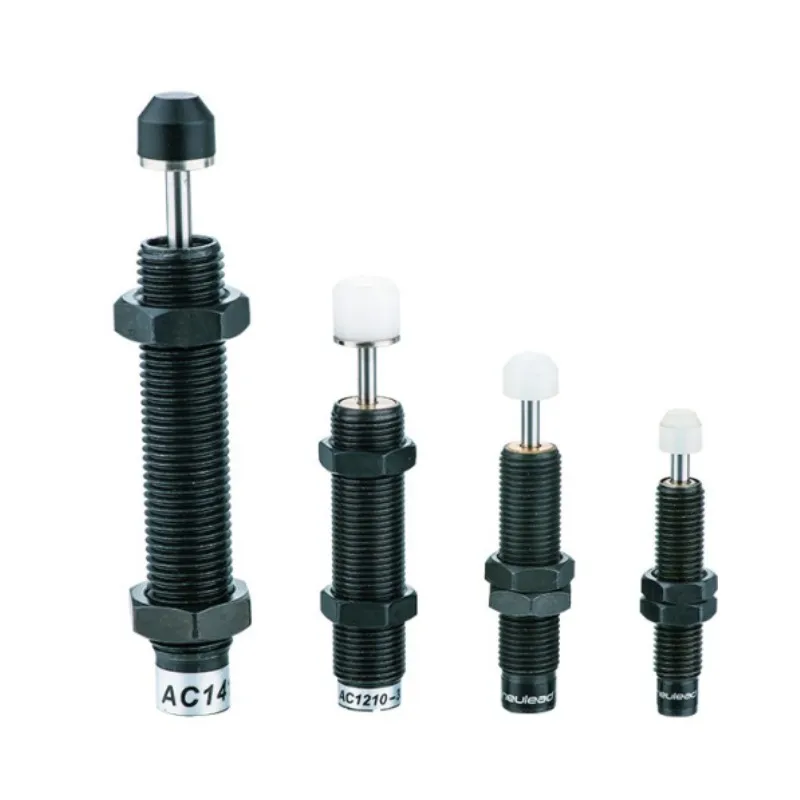 STNC AC1412 Pneumatic Damper Automatic Compensation Adjustable Middle Speed Shock Absorber With Buffer Hat