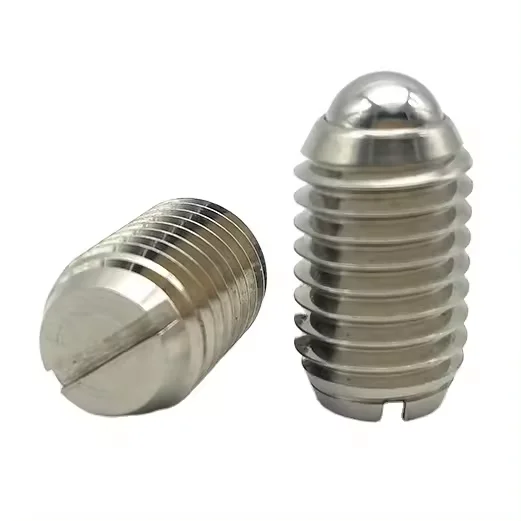 Stainless Steel Slotted Ball nose Spring load Plunger ZBPEU in Stock