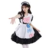 812 Black and White Maid Style [Skirt, Apron, Bow Headband]