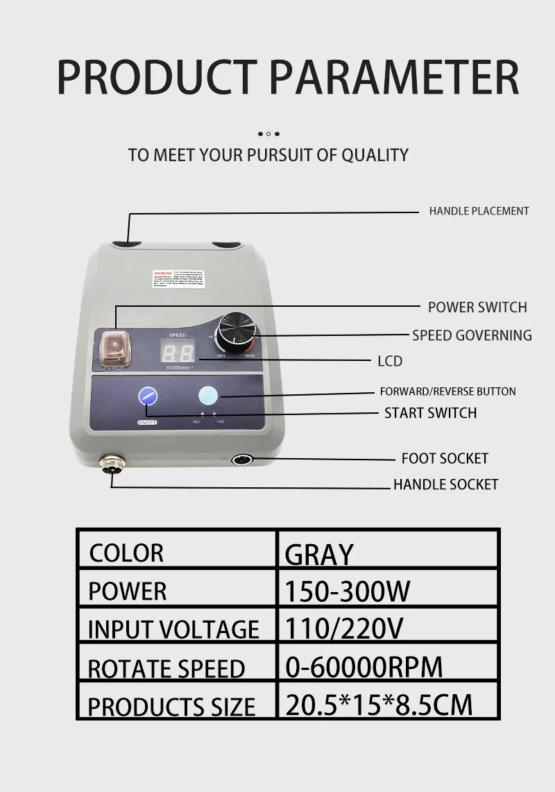 2025 200W 60000rpm dc motor jewwerly making machinery, jelewery pendants details