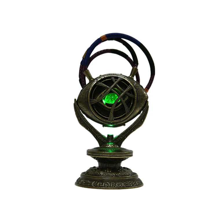 Marvel Doctor Strange Necklace Inspired Eye of Agamotto Amulet Cosplay Props