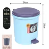 8L Blue Foot-Operated Handheld Inner Bucket