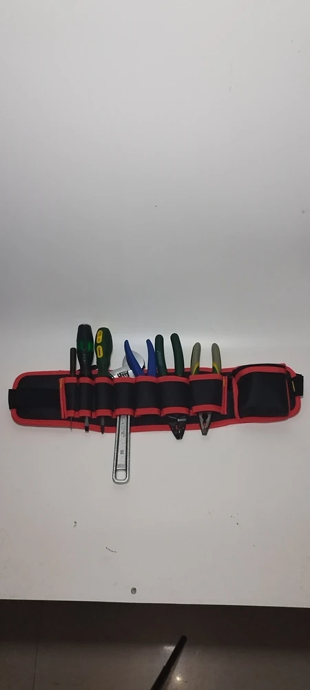Lightweight Tool Belt With Tool Pouch and Utility Tool Carrier for Electricians Mechanics