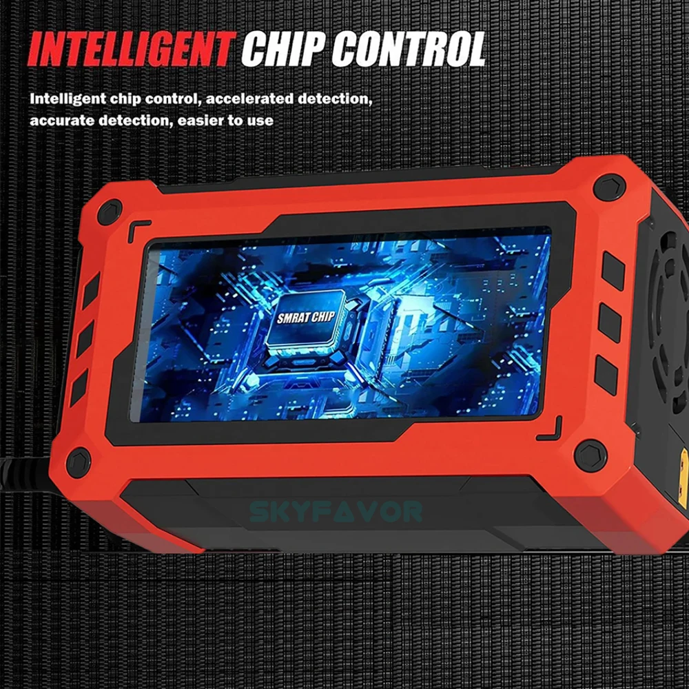 Smart mini 12V 24V battery charger 12V 24V 25A 20A 15A 10A 5A Adjustable current high power lead acid lifepo4 battery charger