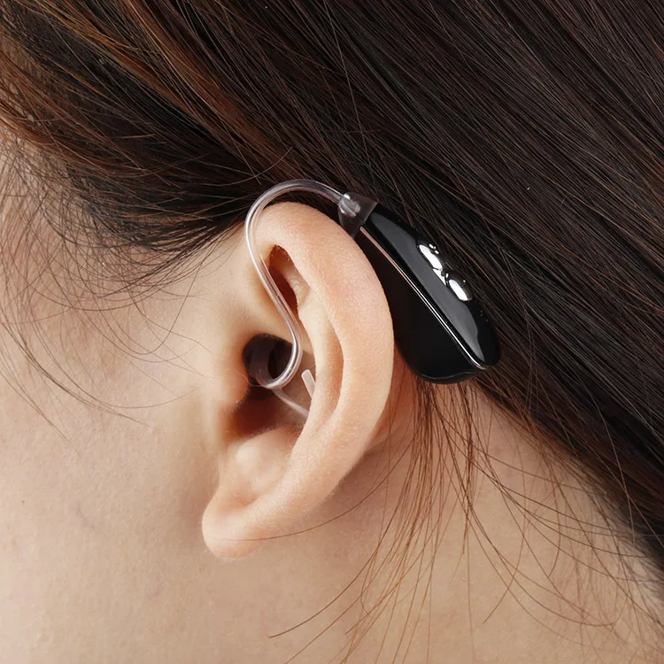 BTE Ear Aids Sound Amplifier Invisible Tube Digital China Mini Hearing Aid