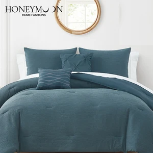 Miraculous Home Bed Comforter Sets CozyLux Seersucker Bedding Set Comforter