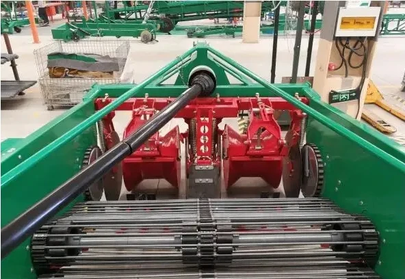 Low-Cost Mini Power Tiller with Potato Harvester Attachment  Tractor Compatible, Conveyor Belt & Blade Included