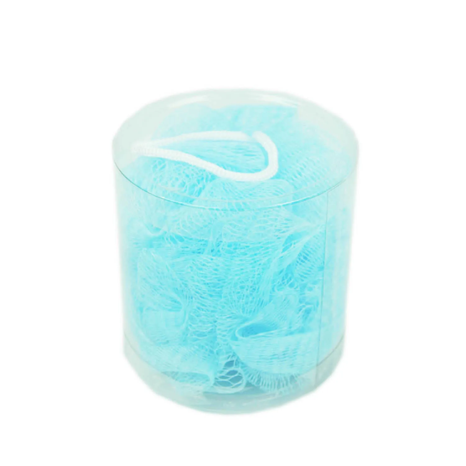 Cheap Factory Price Mesh Sponge Bath Ball Flower Shower Pouf Customized Exfoliating Loofa Sponge Bath with Round-Shape Foam