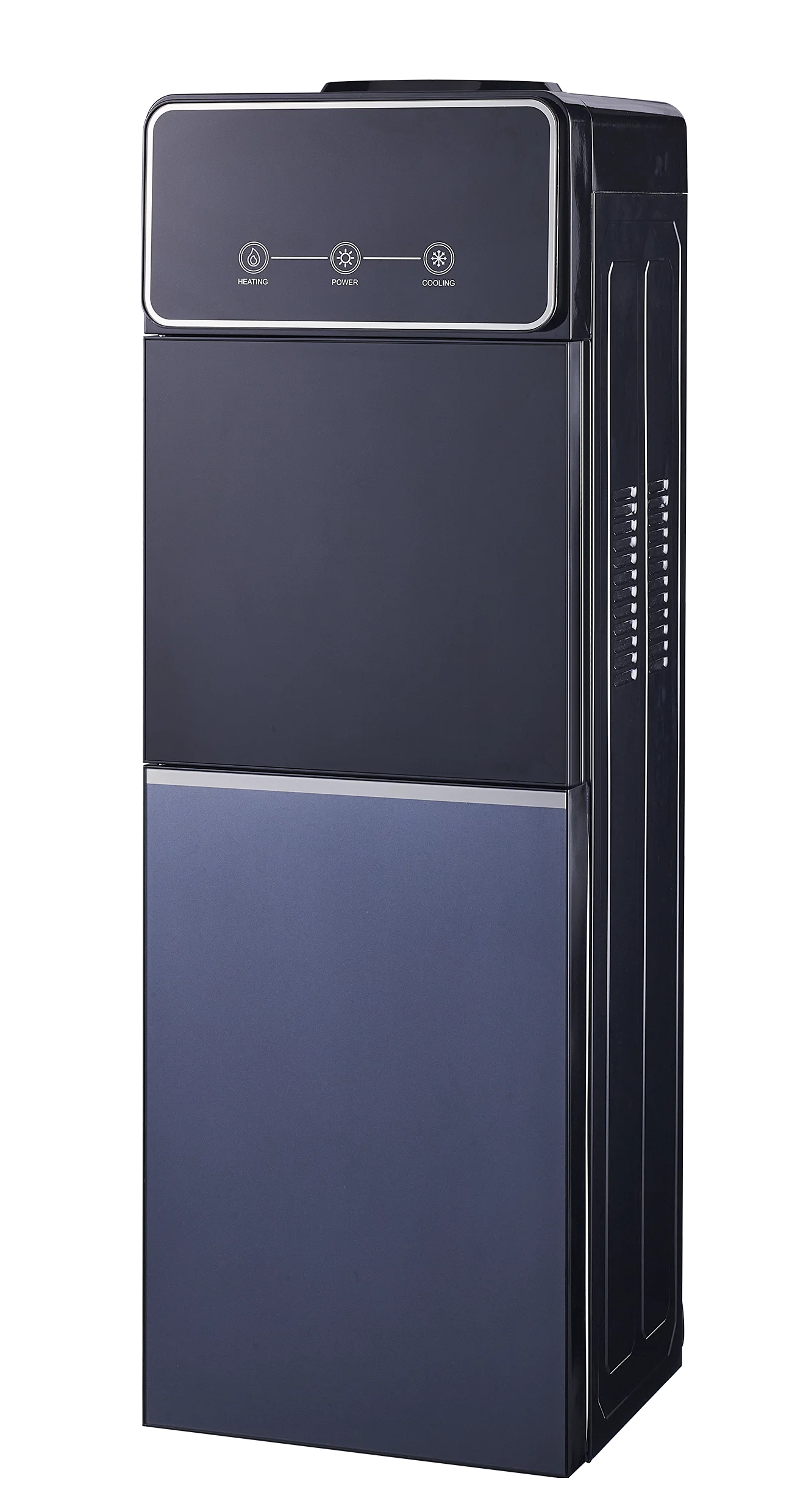 NEW Design Compressor Cooling Standing Big Glass Fridge Water Dispenser