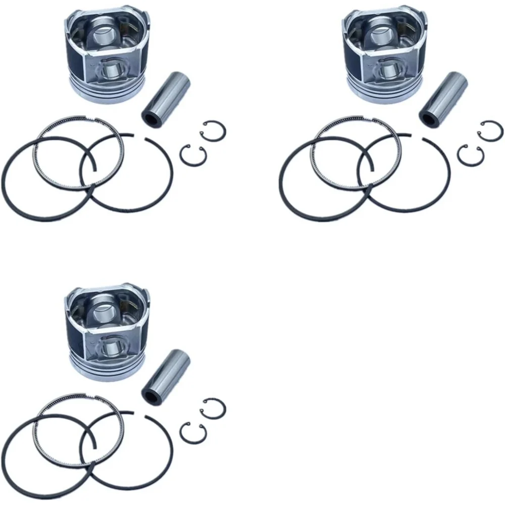 Piston & Piston Ring Set STD 129004-22080 129004-22500 for Yanmar Engine 3TNV84 2