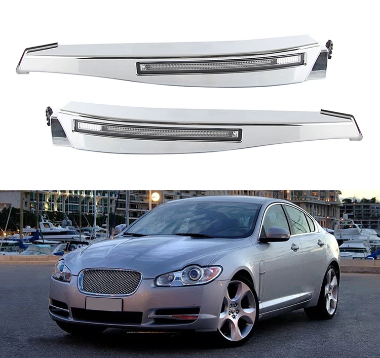 jaguar xf running lights led