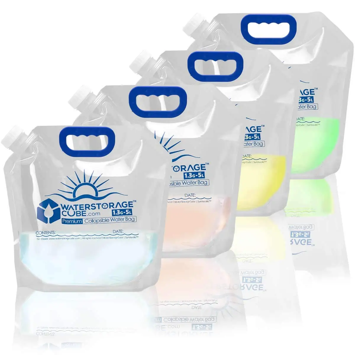 Sainsun Custom Container 5L Liquid Packaging Plastic Refill Spout  Handle Storage Bags for Laundry Detergent Milk Water Liquid