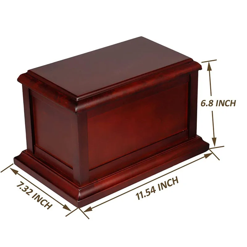 Factory Custom Cremation Ashes Funeral Supplies Wooden Urn Box Buy