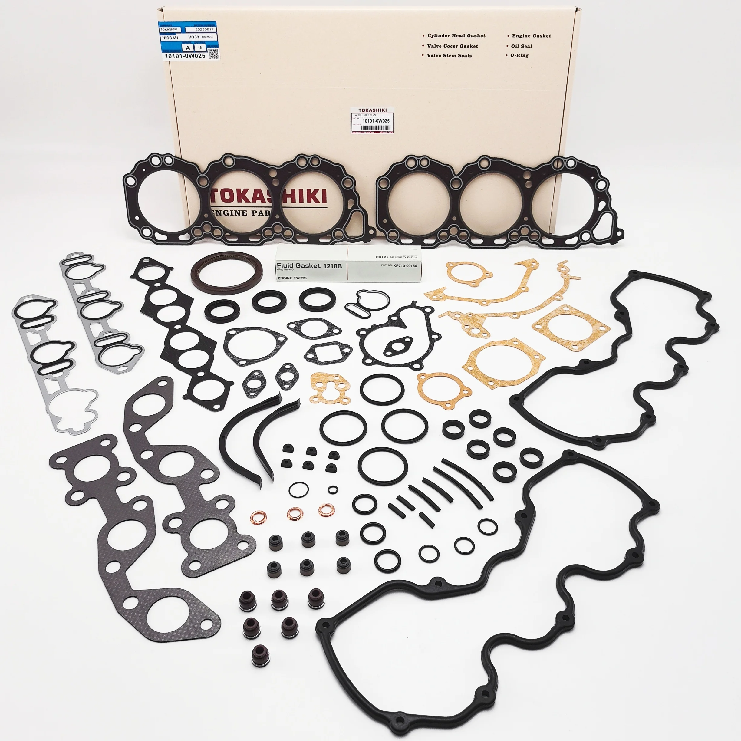 10101-0W025 Engine Overhaul Cylinder Head Gasket Kit for