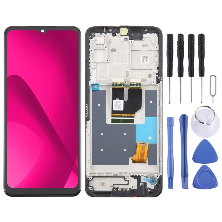 Schermo LCD + Digitalizzatore Per T-Mobile REVVL 7 5G TMRV075G Con Cornice – Ricambio Originale Nuovo