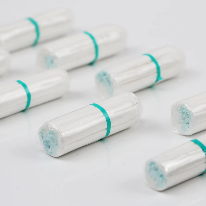 Eco Friendly Feminine Hygiene Bamboo Cotton Disposable Tampon Wholesale
