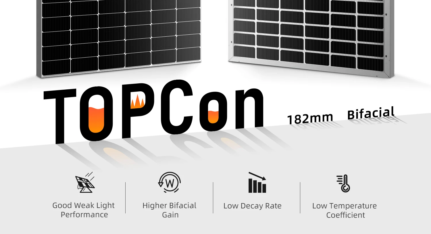 Bifacial n Type Solar Panel Modules 500w 550w 600w 650w 700W Solar ...