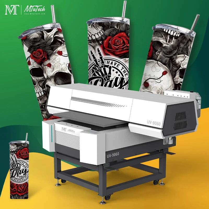 MTuTech Small Format UV Printer Machine 9060 for Promotional Items & Signage Printing
