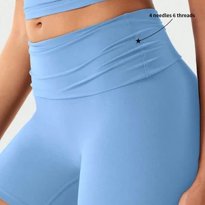 Custom Double V Shape Waisted Gym Leggings Push up Fitness Yoga Tights High Waist Yoga Pants Women Workout Yoga Leggings