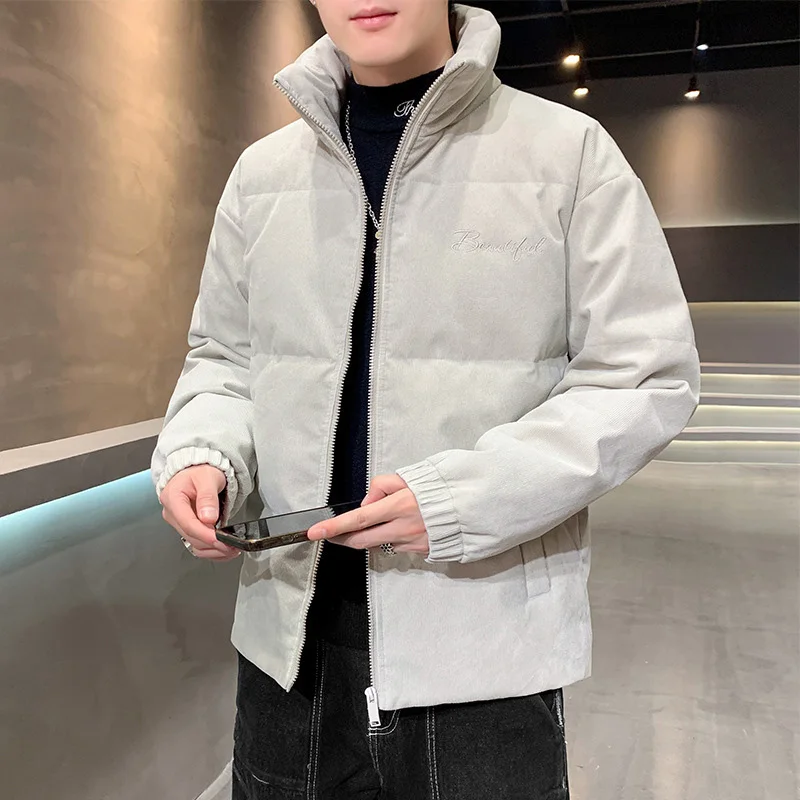 2024 New Winter Mens White Duck Down Jacket Fashion High Quality Male Ski Warm Coats_voghion.com