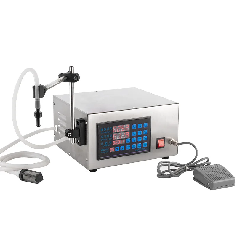 TEBAK XK-580 Digital Control Liquid Filling Machine Red Wine Quantitative Portable Electric Liquid Water Filling Machine