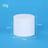 White cream jar