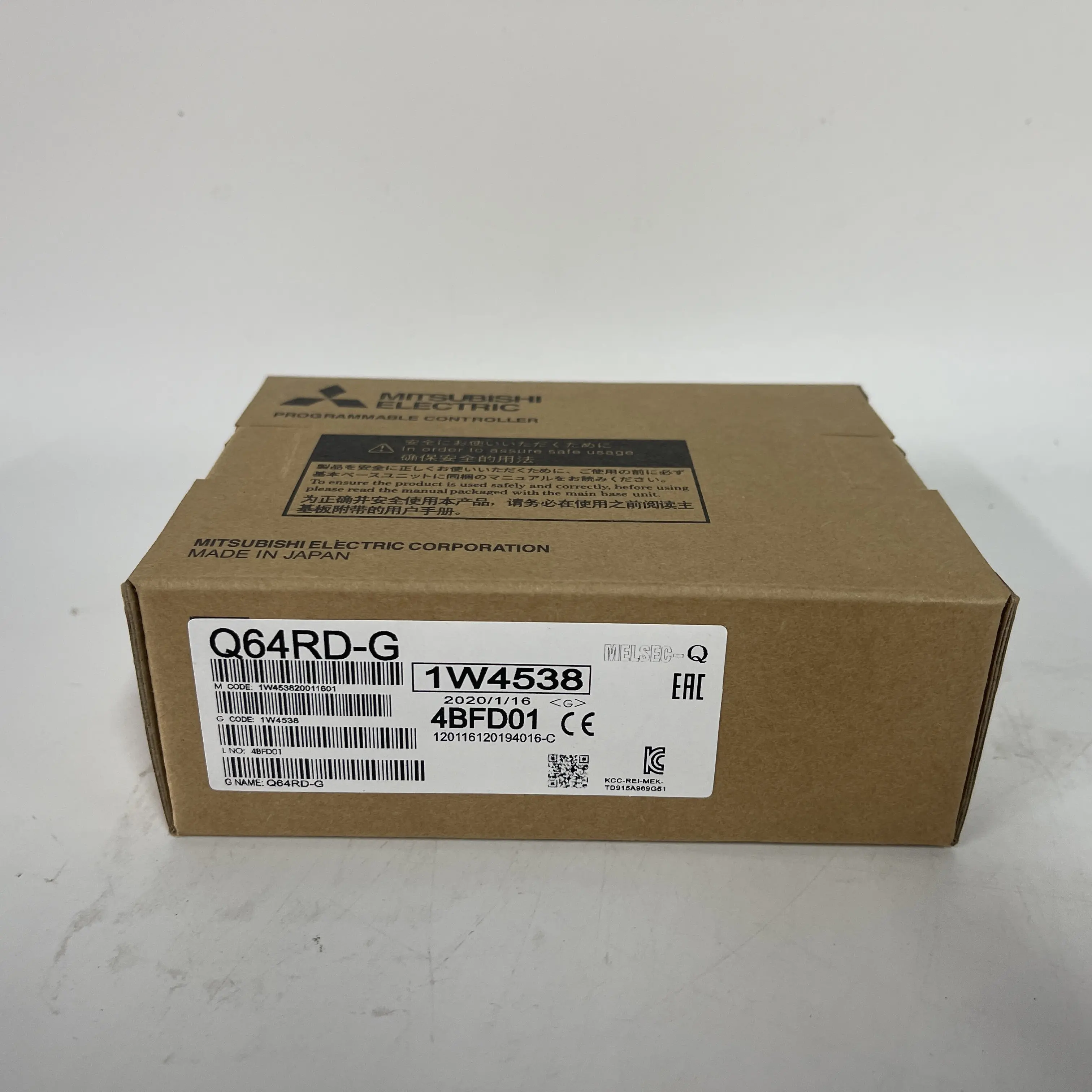 Mitsubishi PLC Input Module Temperature Control, MELSEC-Q Q64RD-G