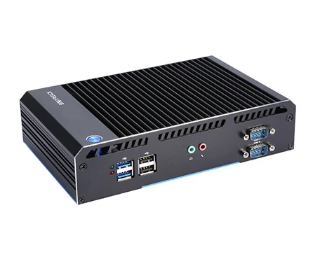 Oem Fanless Mini Pc Core I3 I5 I7 2*rs232 2*lan 2*hdmi Support 4k Dual ...