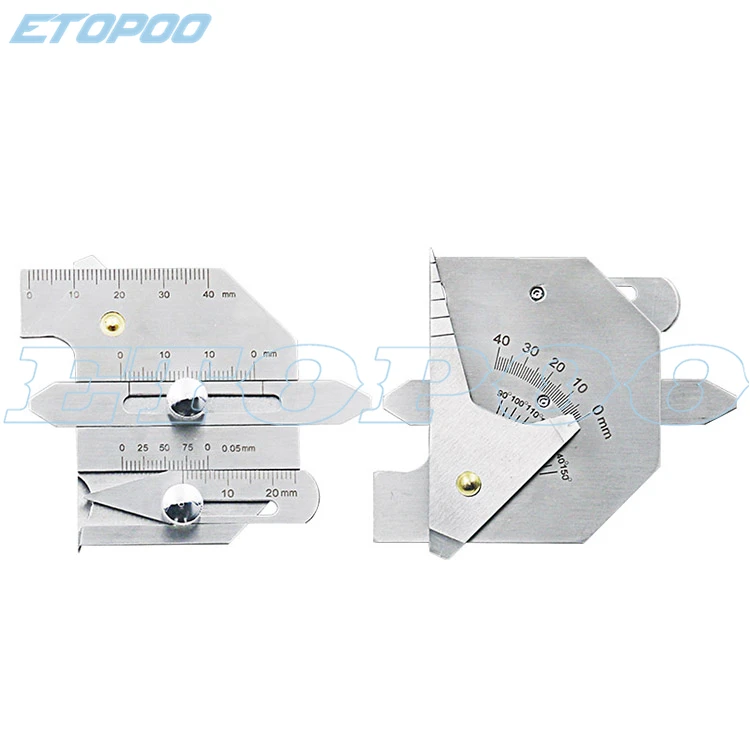 Линейка для инспекции сварных швов из нержавеющей стали HJC40B манометр высота зазор линейка