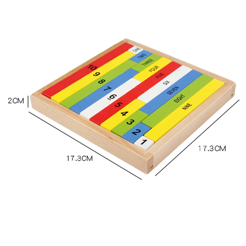Монтессори Математические Игрушки для развития детей математические способности деревянные игрушки набор для детей